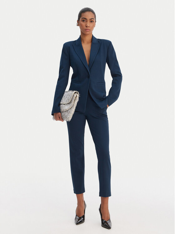 Patrizia Pepe Patrizia Pepe Сако 8S0584/A715-CA97 Син Regular Fit