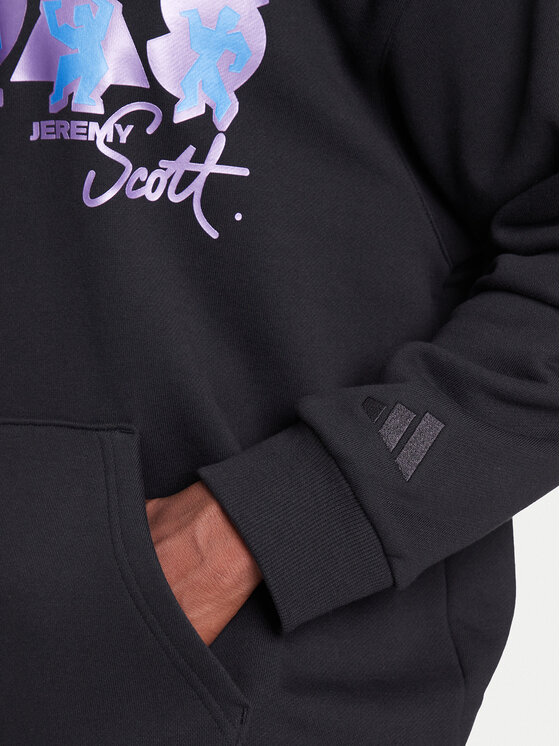 adidas adidas Bluza Jeremy Scott Pride JW1615 Czarny Oversize