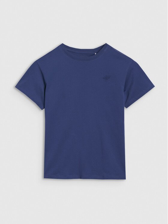4F 4F T-shirt 4FJWSS25TTSHM2324-36S Blu Oversize