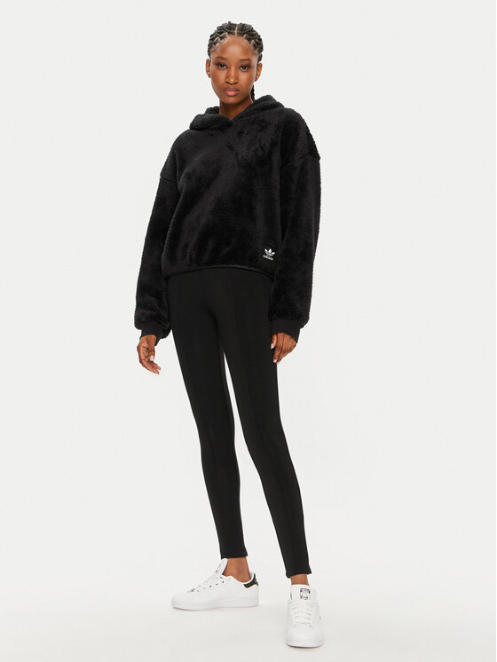 adidas adidas Pluus Essentials+ Fluffy Teddy Hoodie IC2253 Must Loose Fit