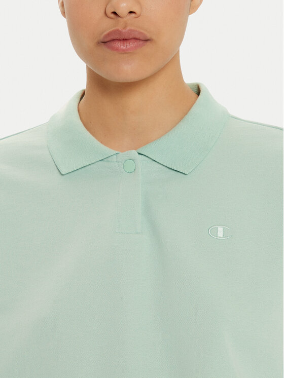 Champion Champion Majica dugih rukava 117541 Zelena Regular Fit