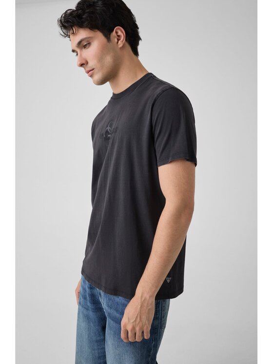 Guess Guess T-Shirt 183291 Czarny Classic Fit