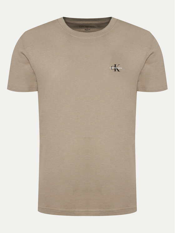 Calvin Klein Jeans Calvin Klein Jeans 2er-Set T-Shirts Monologo J30J320199 Bunt Regular Fit