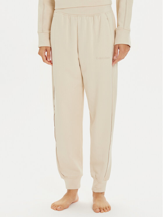 Női Melegítő alsó Calvin Klein Underwear, Méret: M, Bézs, 000QS7262E