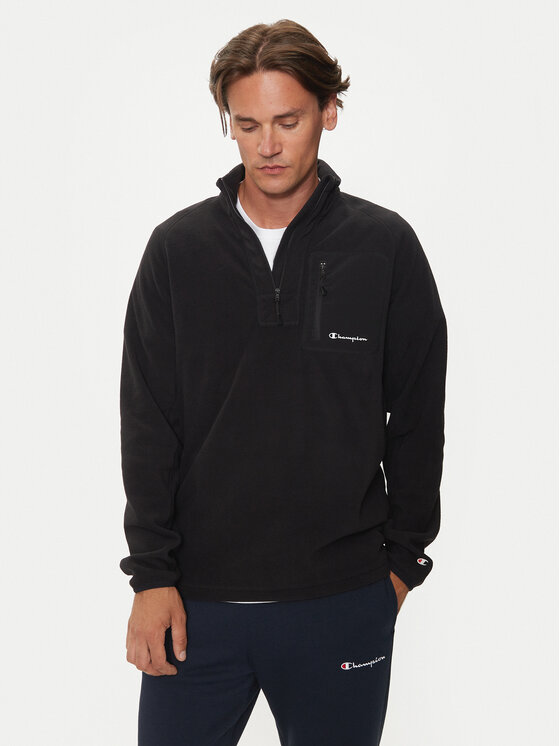 Champion Felpa di pile 219449 Nero Slim Fit Modivo