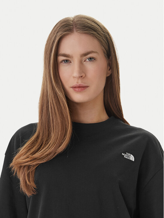 The North Face The North Face Tricou Essential Simple Dome NF0A8EVX Negru Loose Fit