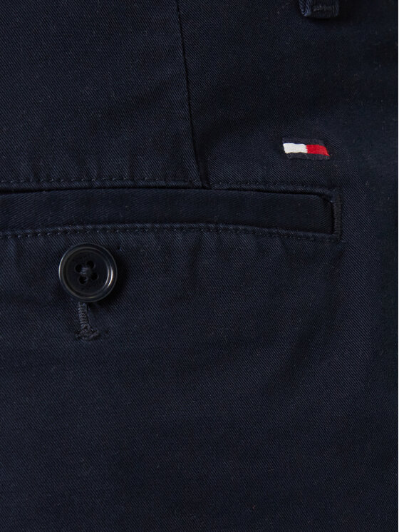 Tommy Hilfiger Tommy Hilfiger Pantaloni chino Core Denton MW0MW41993 Bleumarin Regular Fit