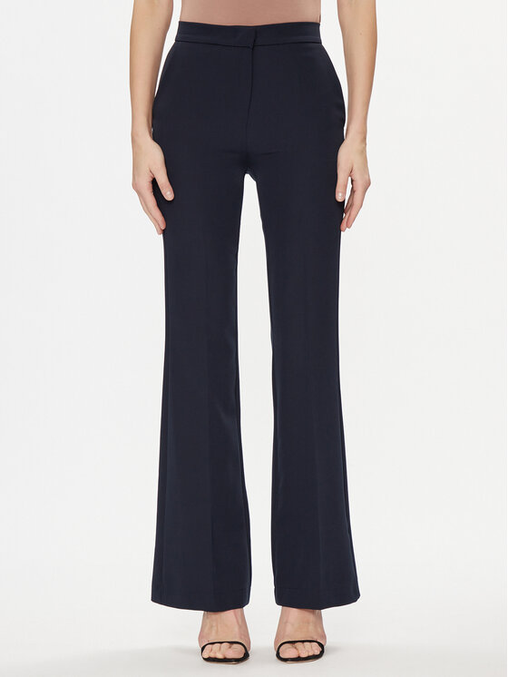 Maryley Maryley Hlače 24EB587/43BL Tamnoplava Relaxed Fit