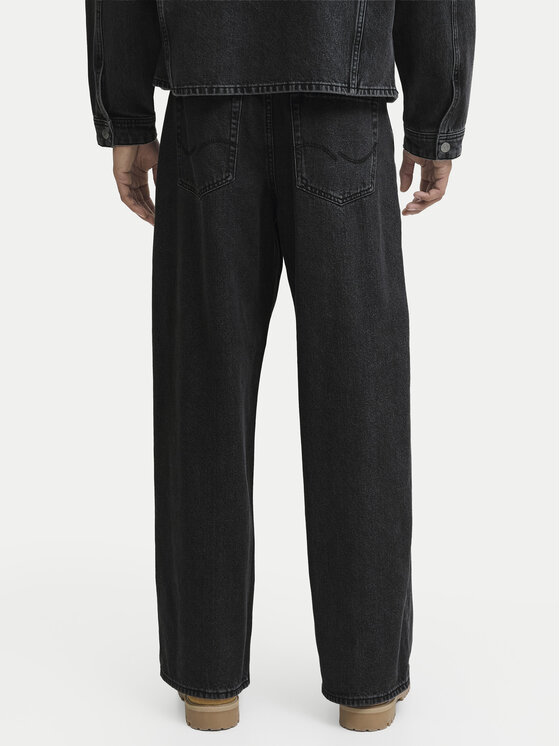 Jack & Jones Jack & Jones Džínsy Dave Original 12290248 Čierna Baggy Fit