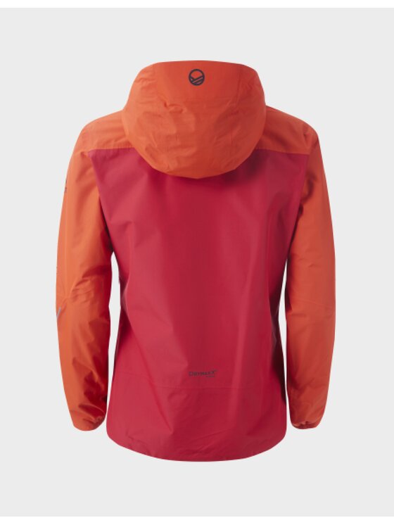 Halti Halti Kurtka przeciwdeszczowa Fort DX Pomarańczowy Regular Fit