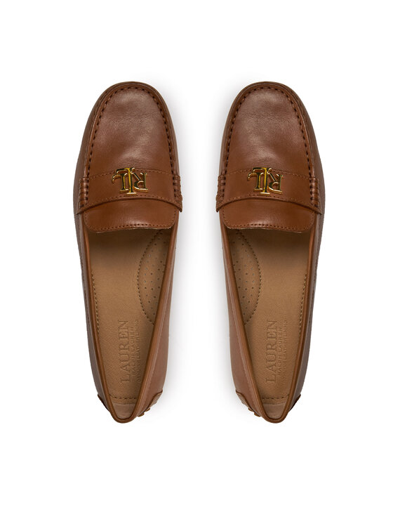LAUREN RALPH LAUREN Lauren Ralph Lauren Mokasíny Barnsburry 802925635002 Hnědá