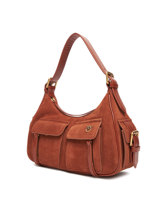 PINKO PINKO Torba Cargo Bag Classic PE PLTT 102794 A29N Smeđa