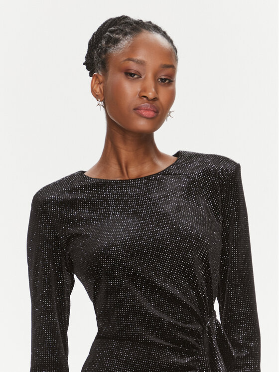 Rinascimento Rinascimento Kokteilikleit CFC0116832003 Must Slim Fit