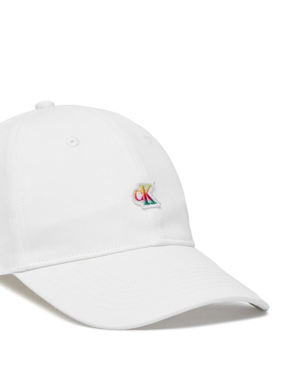 Calvin Klein Calvin Klein Καπέλο Jockey Iridecent LV04D5133G Λευκό