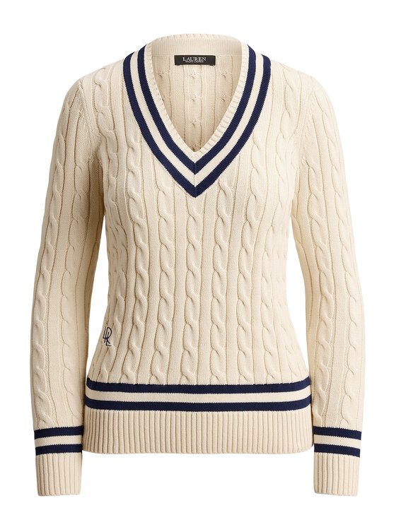 LAUREN RALPH LAUREN LAUREN RALPH LAUREN Pulover 200B22020001 Bej deschis Relaxed Fit