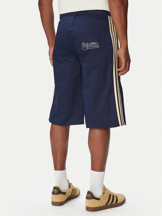 adidas adidas Шорти от плат Firebrid Twill Jorts KR7234 Тъмносин Regular Fit