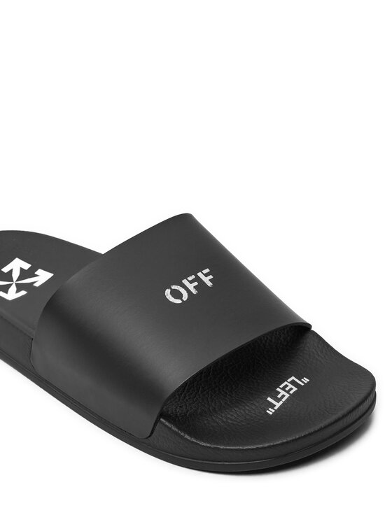 Off-White Off-White Šľapky OWIC002S22PLA0011001 Čierna