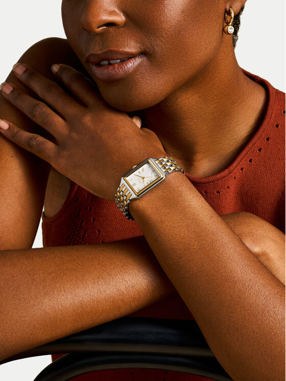 Fossil Zegarek Raquel ES5368 Złoty