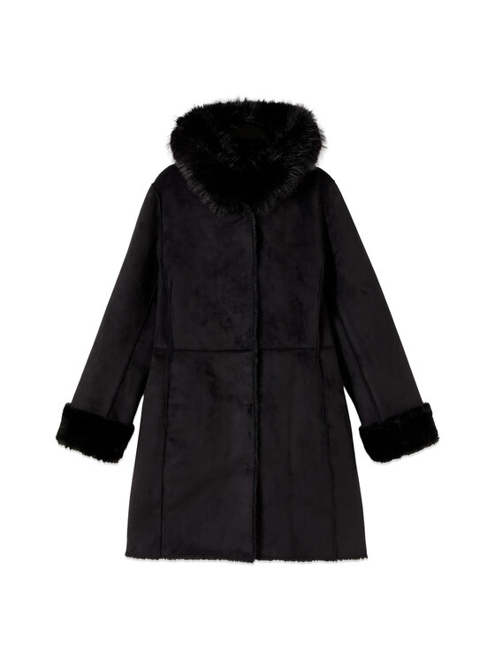 Oltre Oltre Cappotto invernale 8716R001346N033 Nero Regular Fit
