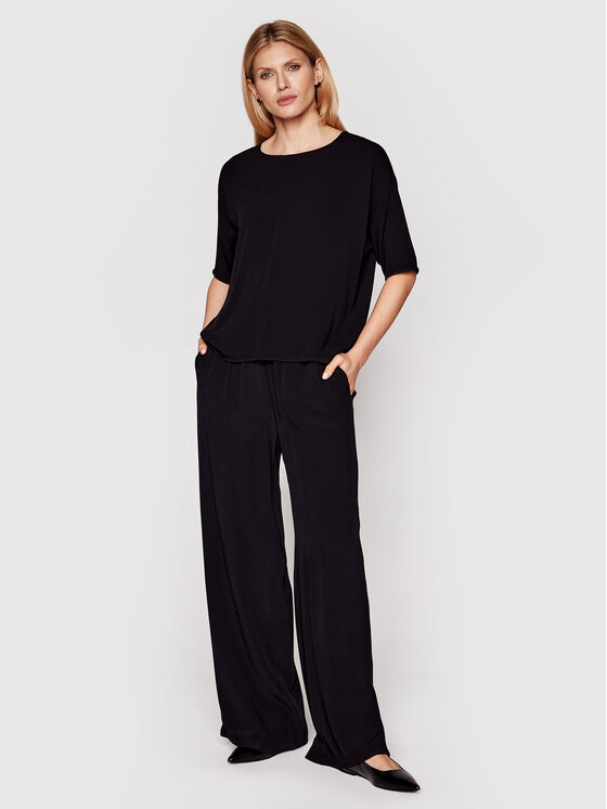 Blusa Mains F00012102 Nero Oversize