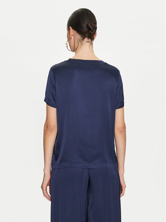 ViCOLO ViCOLO Póló TB0040 Sötétkék Regular Fit