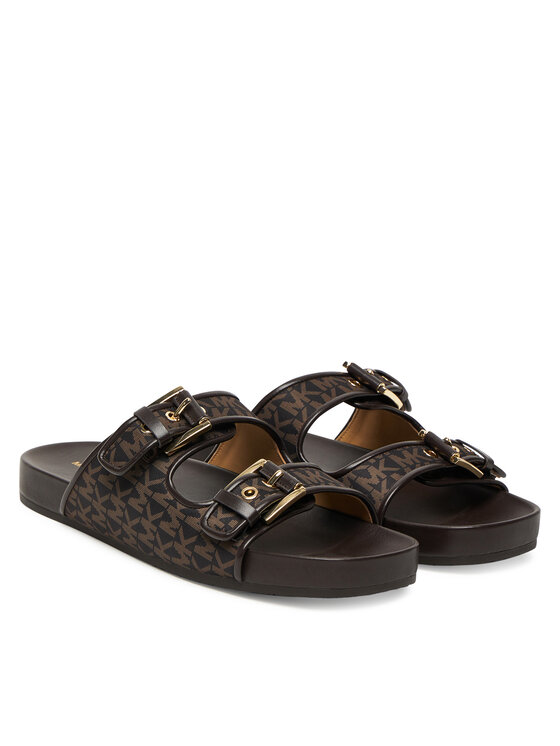 MICHAEL Michael Kors MICHAEL Michael Kors Παντόφλες Byers  40T5BYFS1D Καφέ