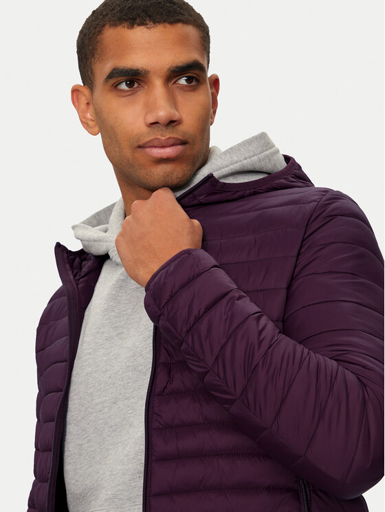 United Colors Of Benetton United Colors Of Benetton Демісезонна куртка 2BA2UN02O Фіолетовий Regular Fit