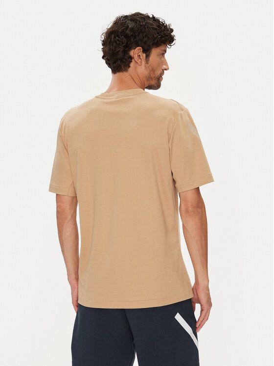 adidas adidas T-Shirt Z.N.E. JW4737 Beżowy Regular Fit