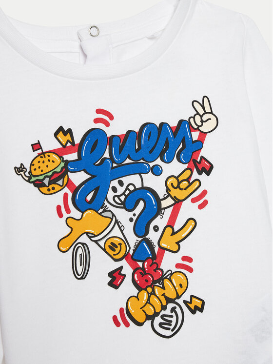 Guess Guess Blūze I4YI02 K8HM4 Balts Regular Fit
