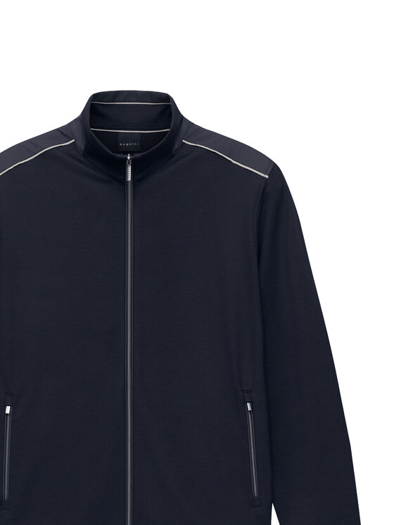 Bugatti Bugatti Sweatshirt 8750-15123E Dunkelblau Regular Fit