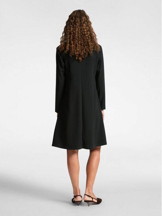 Elena Mirò Elena Mirò Vestito da giorno 7430P000234N033 Nero A-Line Fit