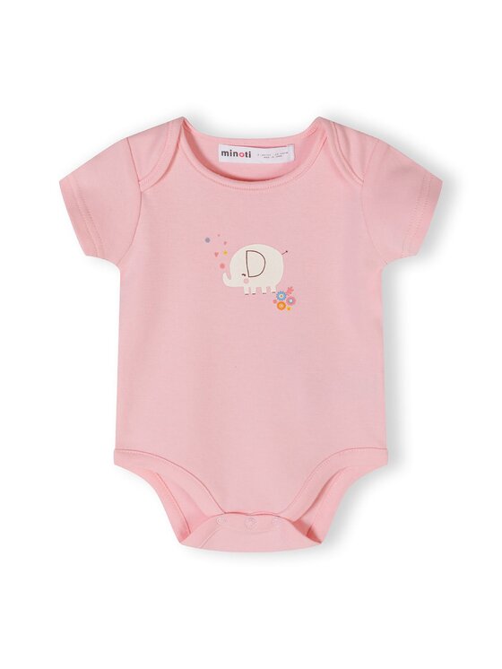 MINOTI MINOTI Body 24babypack7 Różowy Regular Fit