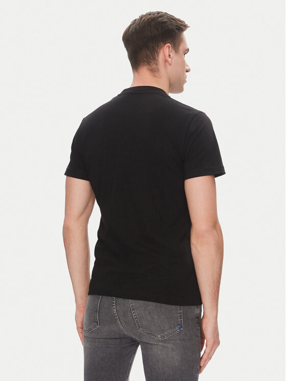 KARL LAGERFELD KARL LAGERFELD T-shirt A2M17074 Crna Regular Fit