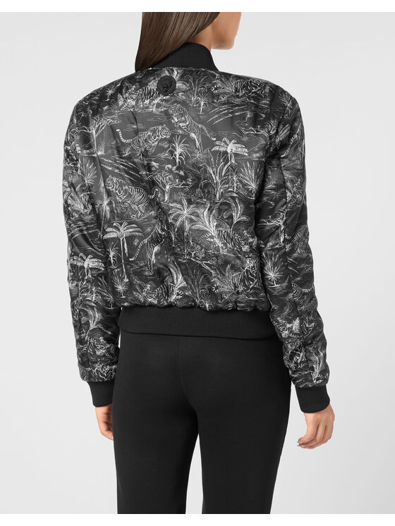 Plein Sport Plein Sport Bomber 14201 Nero Regular Fit