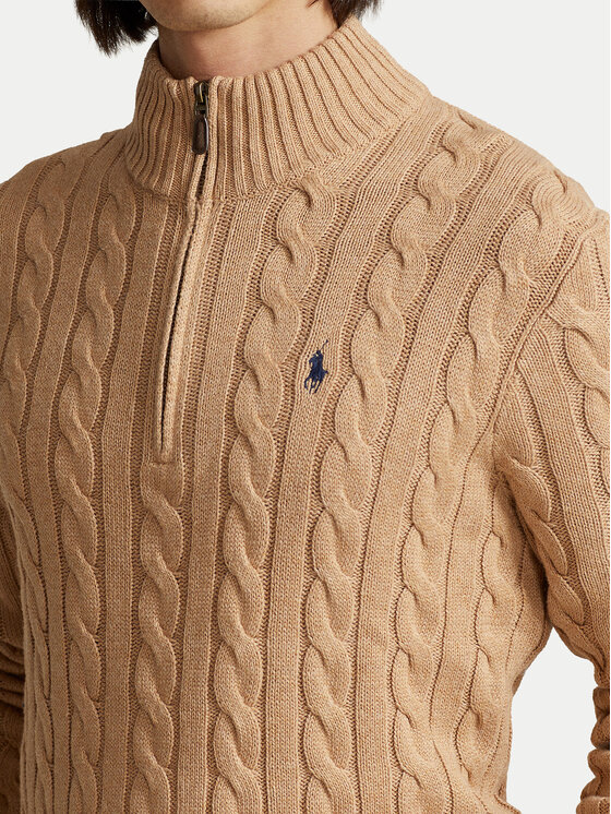 Polo Ralph Lauren Polo Ralph Lauren Sweter 710810841003 Beżowy Regular Fit