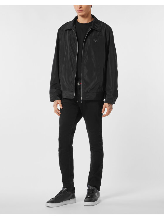 PHILIPP PLEIN PHILIPP PLEIN Kurtka puchowa 25599 Czarny Regular Fit