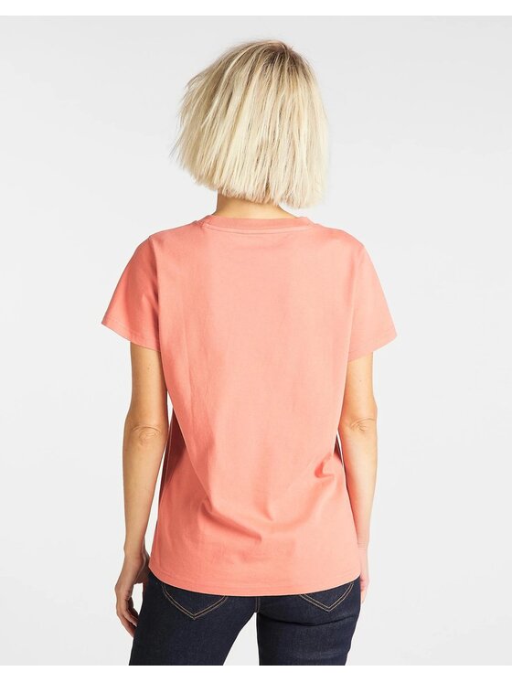 Lee Lee T-shirt CREW NECK TEE Rosso Regular Fit
