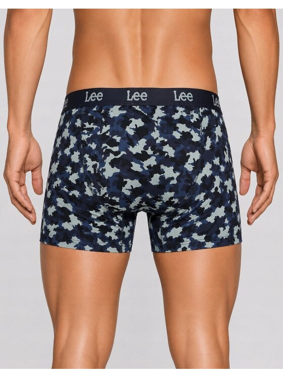 Lee Lee Bokserki Mcavoy 3 Pack Organic Cotton Elastane Trunks Kolorowy