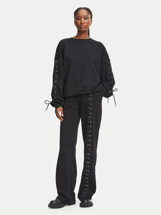 Liu Jo Liu Jo Суитшърт TF6276 F0334 Черен Relaxed Fit