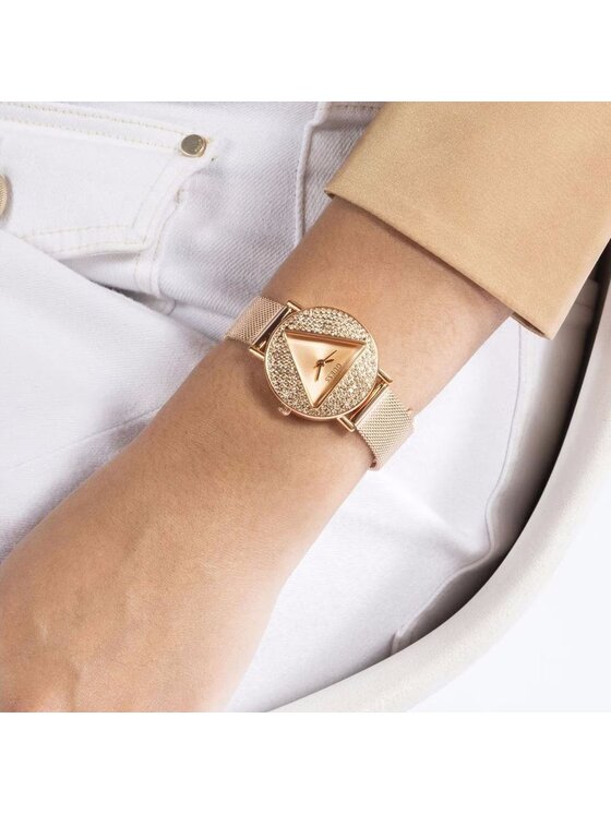 Guess Guess Hodinky GW0671L3 Růžové zlato