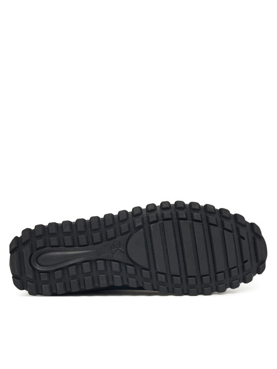 Calvin Klein Calvin Klein Sportcipők Low Profile Runner Lth Mg YW0YW02049 Fekete