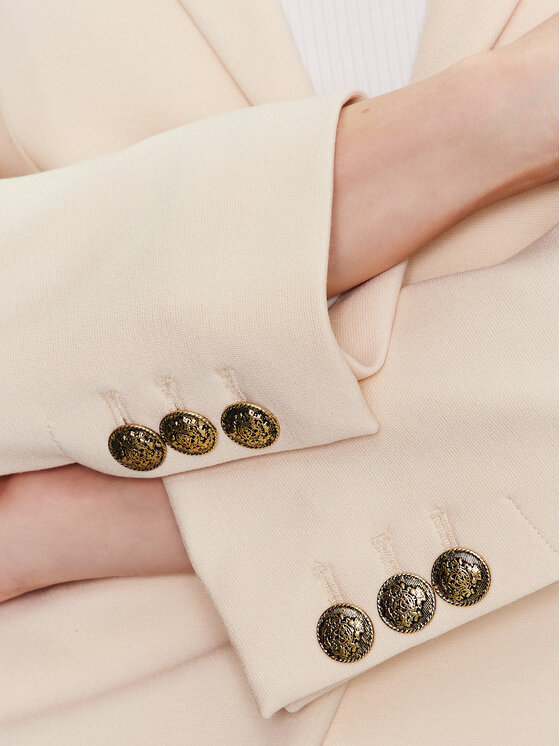 Marella Marella Bleizers Elisa 2339110534 Écru Regular Fit