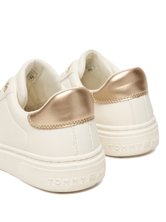 Tommy Hilfiger Tommy Hilfiger Sneakersy Low Cut Sneaker T3A9-33983-1355 D Bílá