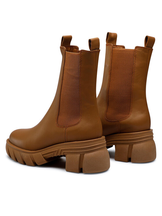 Badura Badura Боти тип челси 222FW34 Кафяв