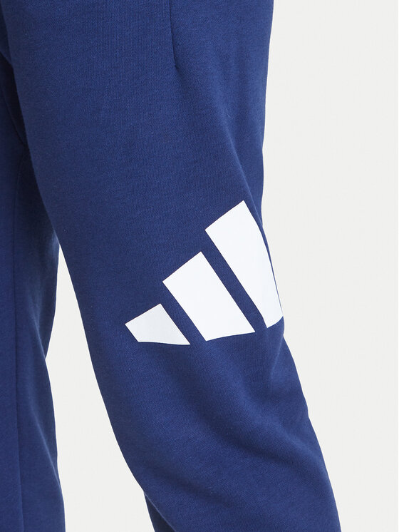 adidas adidas Sportinės kelnės Essentials Big Logo JE8967 Tamsiai mėlyna Regular Fit