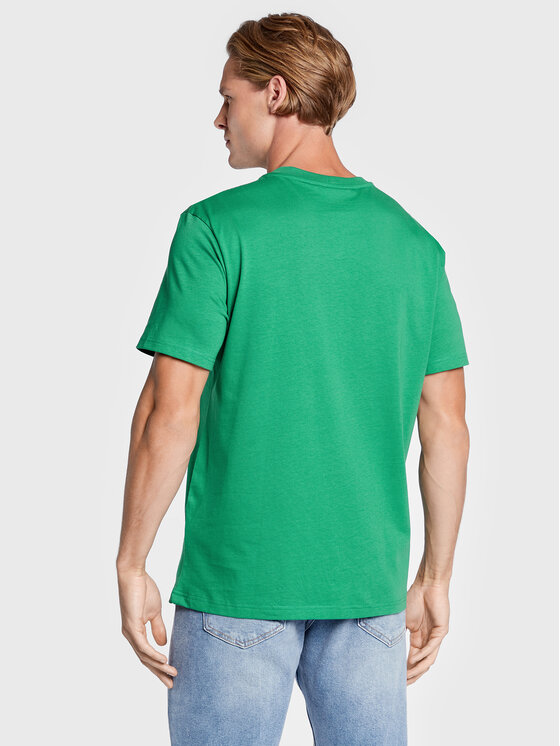 United Colors Of Benetton United Colors Of Benetton Majica 3MI5J1AF7 Zelena Regular Fit