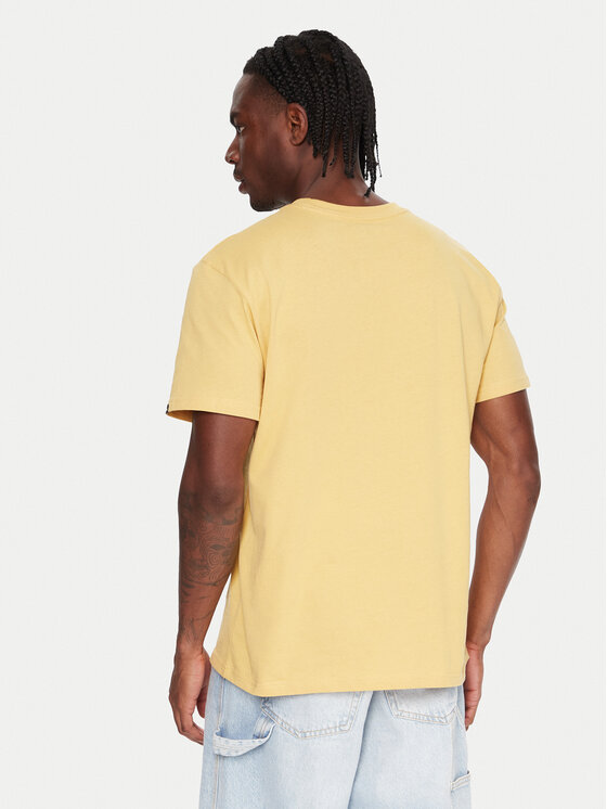 Quiksilver Quiksilver T-Shirt Ev Comp Logo EQYZT08182 Gelb Regular Fit