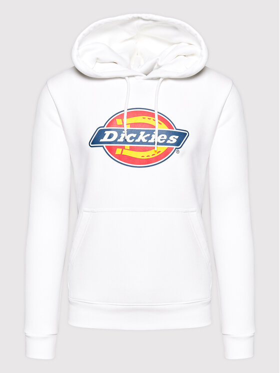Dickies Dickies Bluza Icon Logo DK0A4XCB Biały Regular Fit