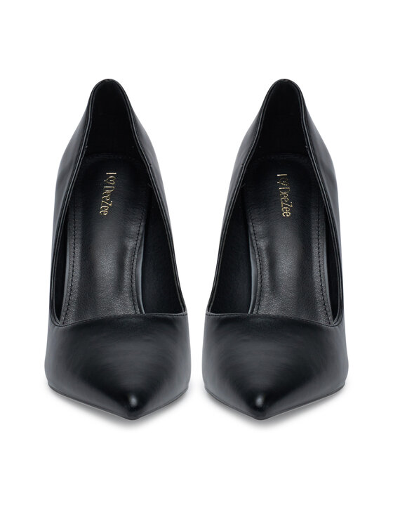 DeeZee DeeZee Pantofi cu toc subțire AJ-8Z188-4 Negru