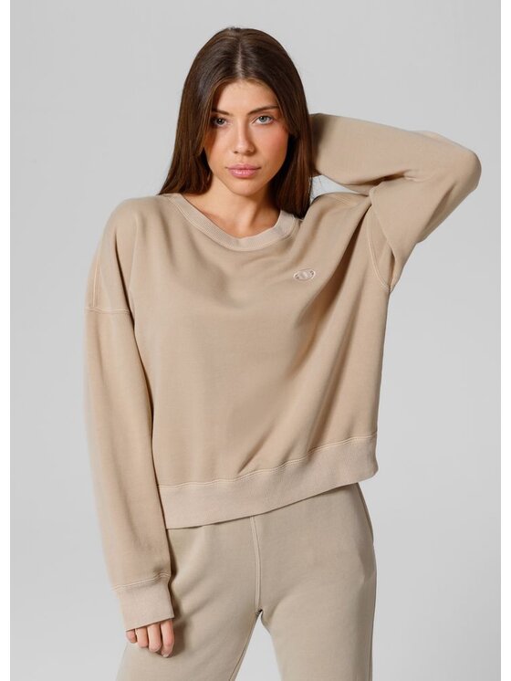 PITBULL PITBULL Bluza Bluza damska Washed Manzanita M/L Beżowy Oversize